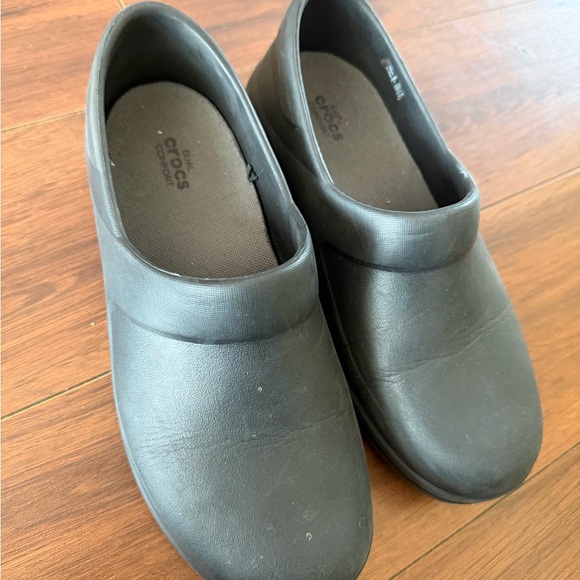 CROCS Shoes - CROCS Black Slip-On Footwear